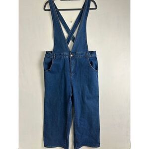Agnes Orinda Women's Overall Jeans‎ 2X NWT